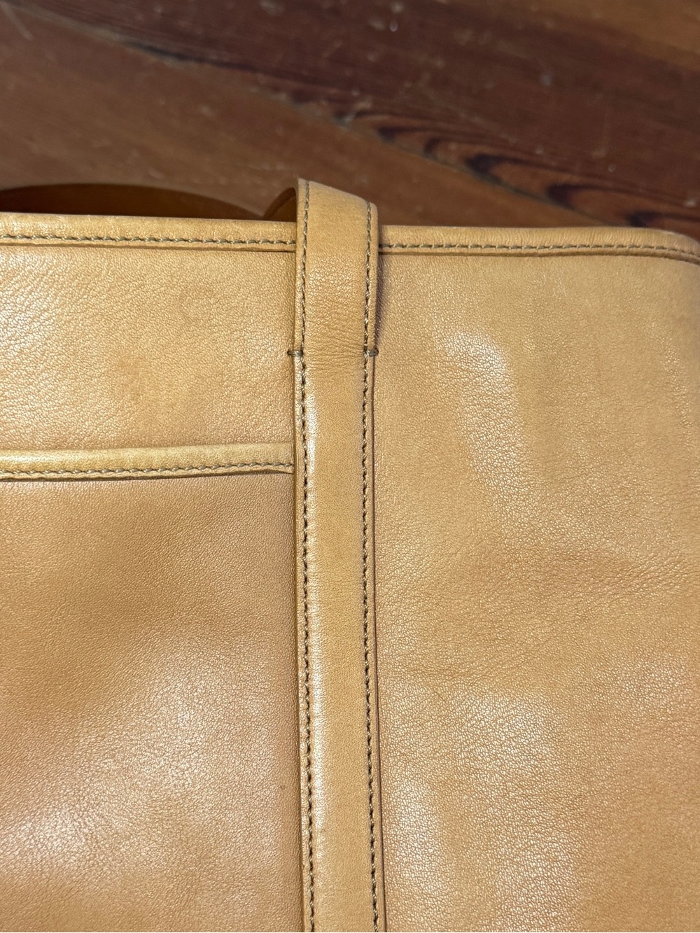 Coach Tan Leather Gallery Shoulder Bag Tote Women's B3S-5187 - Picture 11 of 16